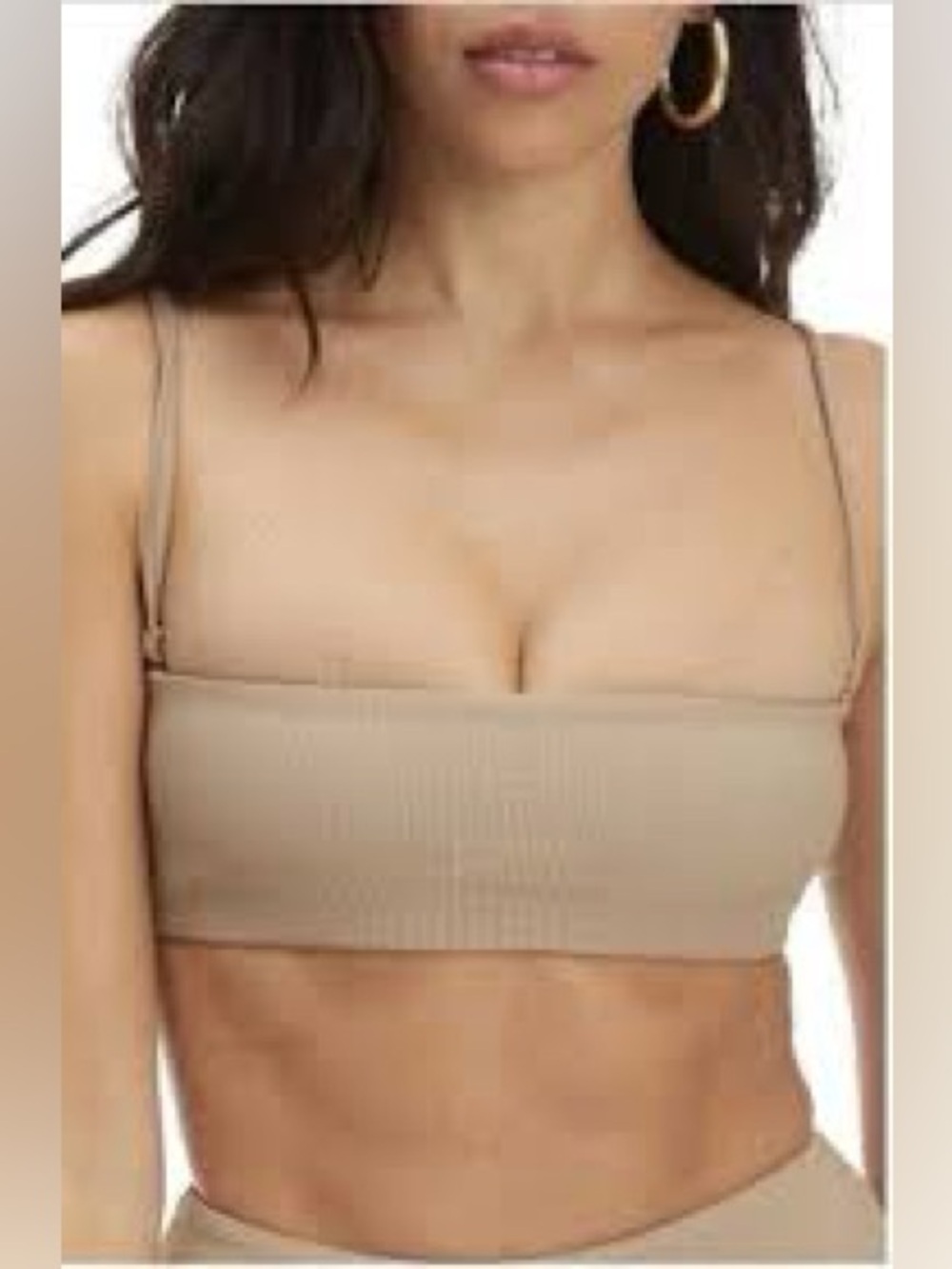 Good American Ribbed better bikini set with better bikini cheeky bottoms‎